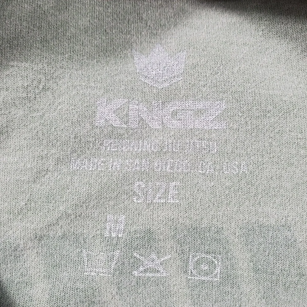 Kingz MMXI Long Sleeve T-Shirt Green Premium Wear Made in USA Size‎ Medium BJJ - Picture 4 of 15